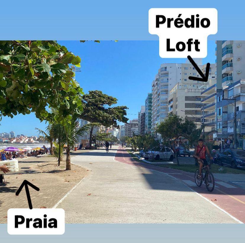 Suite Mar 210 - Economica E Compacta - Praia Do Morro - Predio Frente Mar Com Elevador, Atravessou A Avenida, Ja Esta Na Praia - Garagem - Internet Guarapari Eksteriør bilde
