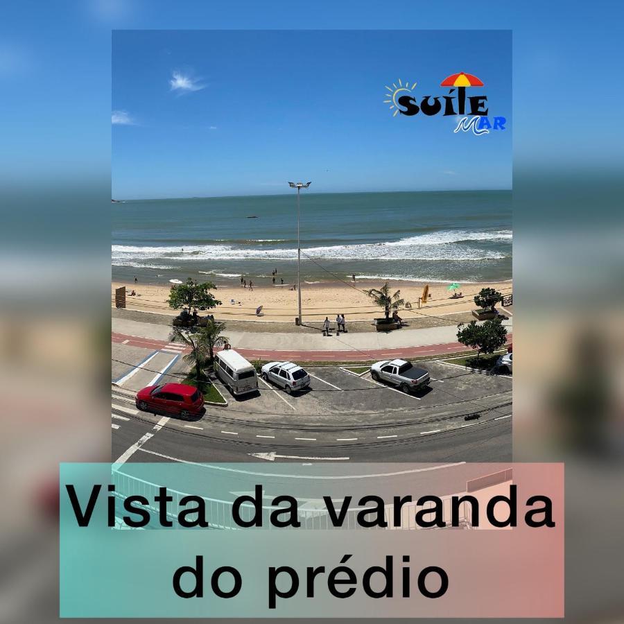 Suite Mar 210 - Economica E Compacta - Praia Do Morro - Predio Frente Mar Com Elevador, Atravessou A Avenida, Ja Esta Na Praia - Garagem - Internet Guarapari Eksteriør bilde
