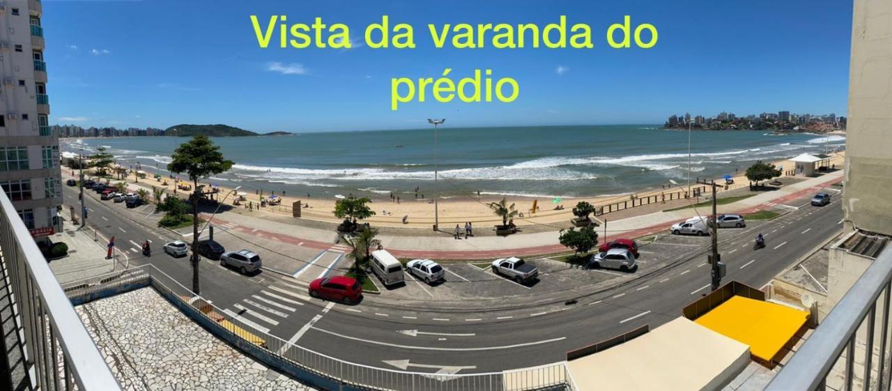 Suite Mar 210 - Economica E Compacta - Praia Do Morro - Predio Frente Mar Com Elevador, Atravessou A Avenida, Ja Esta Na Praia - Garagem - Internet Guarapari Eksteriør bilde