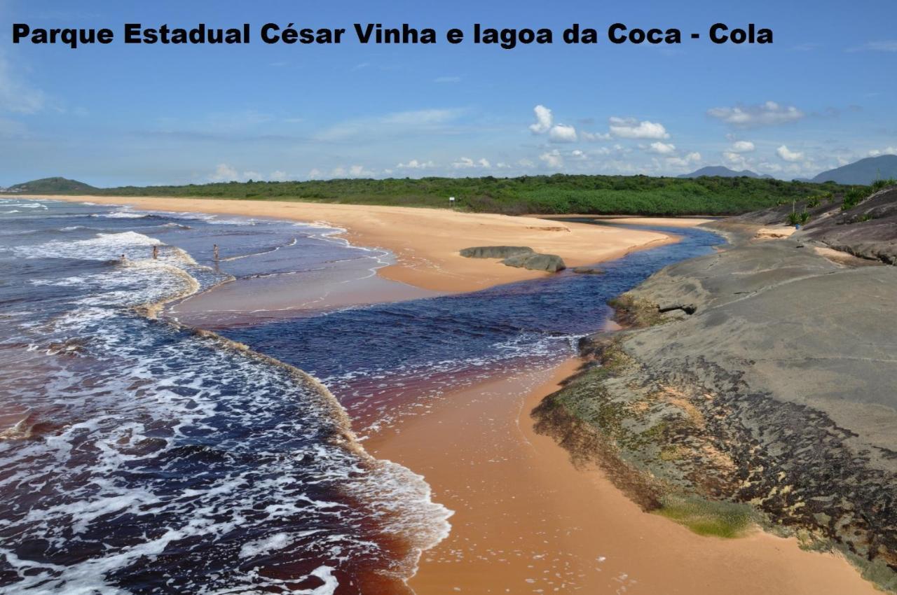 Suite Mar 210 - Economica E Compacta - Praia Do Morro - Predio Frente Mar Com Elevador, Atravessou A Avenida, Ja Esta Na Praia - Garagem - Internet Guarapari Eksteriør bilde