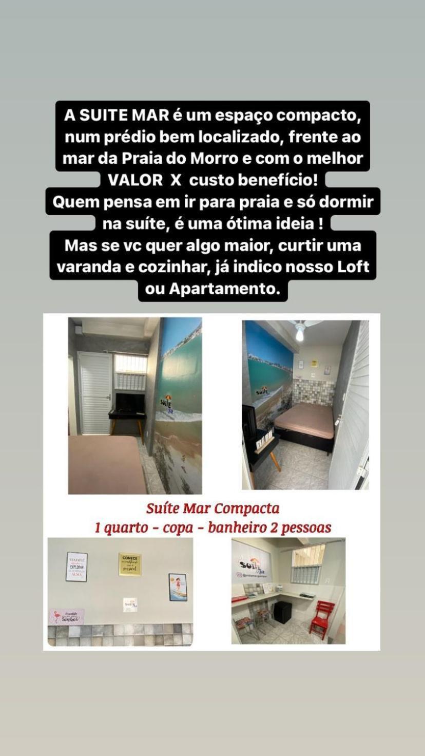 Suite Mar 210 - Economica E Compacta - Praia Do Morro - Predio Frente Mar Com Elevador, Atravessou A Avenida, Ja Esta Na Praia - Garagem - Internet Guarapari Eksteriør bilde