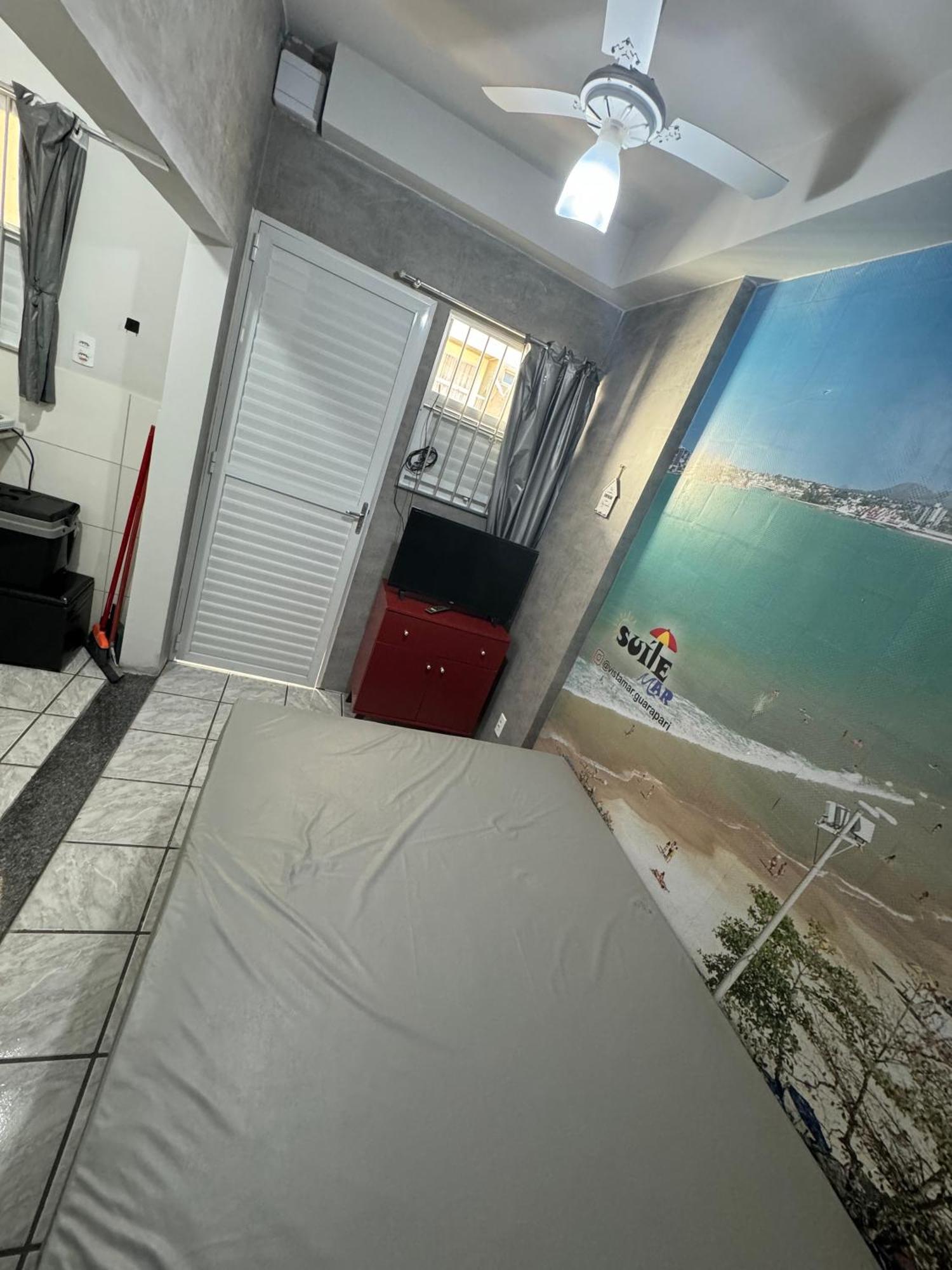 Suite Mar 210 - Economica E Compacta - Praia Do Morro - Predio Frente Mar Com Elevador, Atravessou A Avenida, Ja Esta Na Praia - Garagem - Internet Guarapari Eksteriør bilde