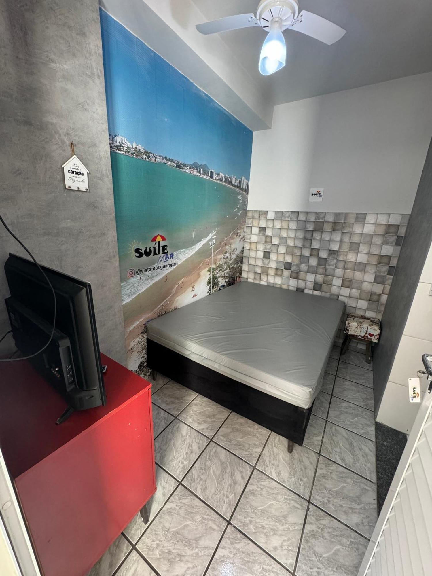 Suite Mar 210 - Economica E Compacta - Praia Do Morro - Predio Frente Mar Com Elevador, Atravessou A Avenida, Ja Esta Na Praia - Garagem - Internet Guarapari Eksteriør bilde